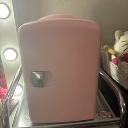 Pink Mini Fridge
