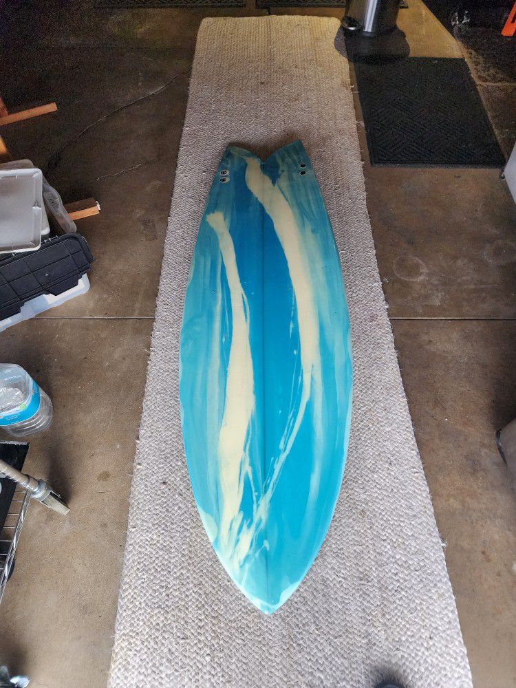 Twin Fin Fish Surfboard