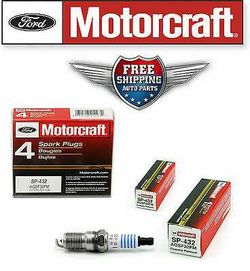 (2) TWO MOTORCRAFT SP-432 SPARK PLUGS