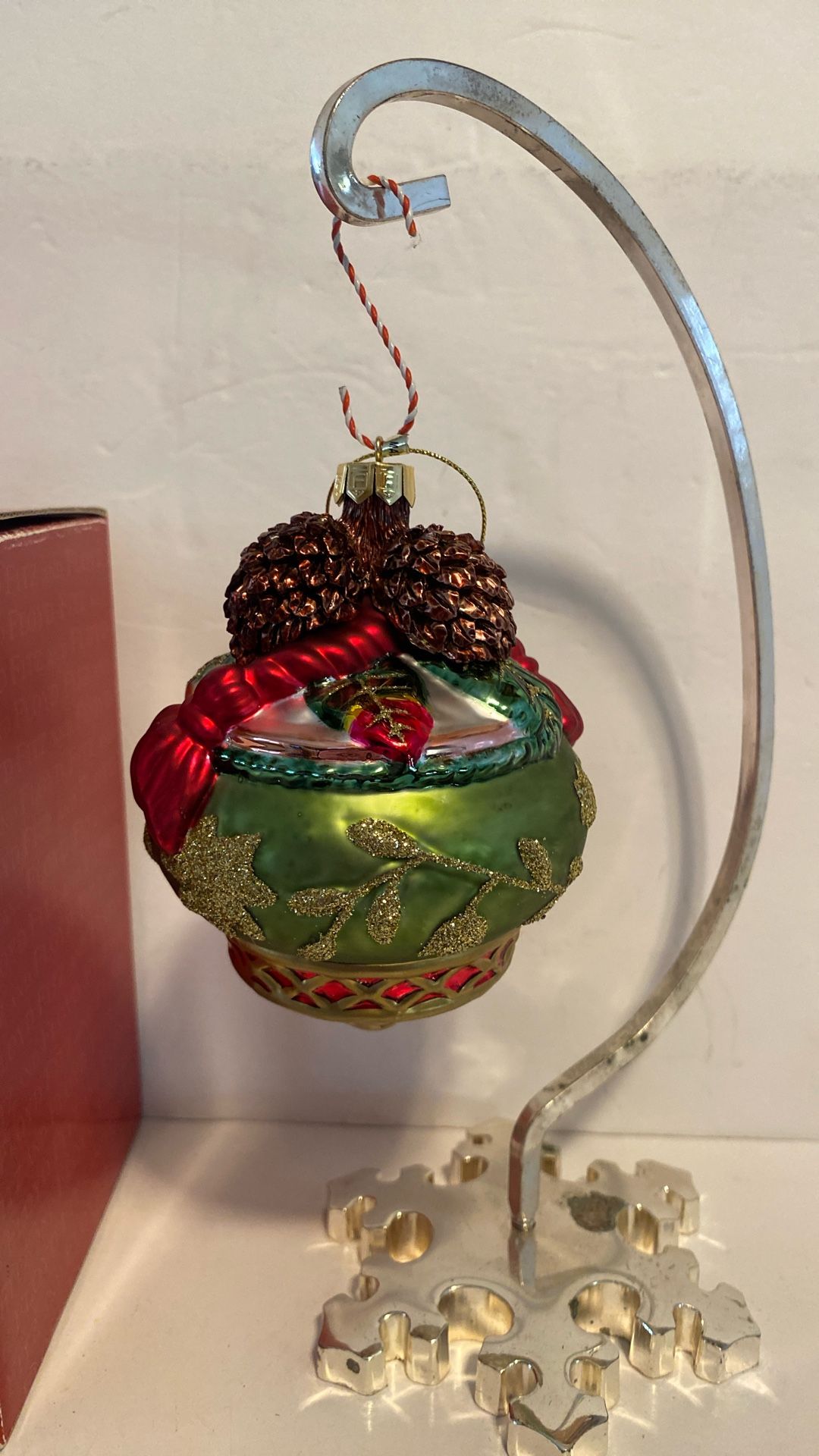 Fitz and Floyd Christmas ornament