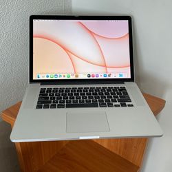  APPLE 💻 MACBOOK PRO 2015 15” 2.8Ghz i7 16GB 500GB Fully Functional OS MONTEREY OS 2022