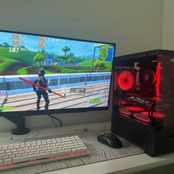 Black Gaming Pc Computer Desktop 