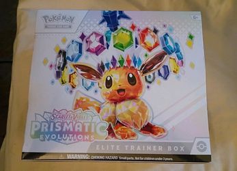 Prismatic Evolutions Elite Trainer Box