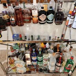 Glass Bar Cart