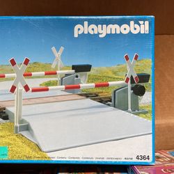 Playmobil Train Crossing #4364 New In Sealed Box, Discontinued $70 , Item Is Located In Van Nuys  Ca