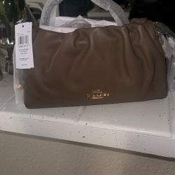 COACH FAYE SHOULDER BAG WITH RUCHING