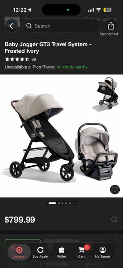 Baby jogger mini gt3 travel system