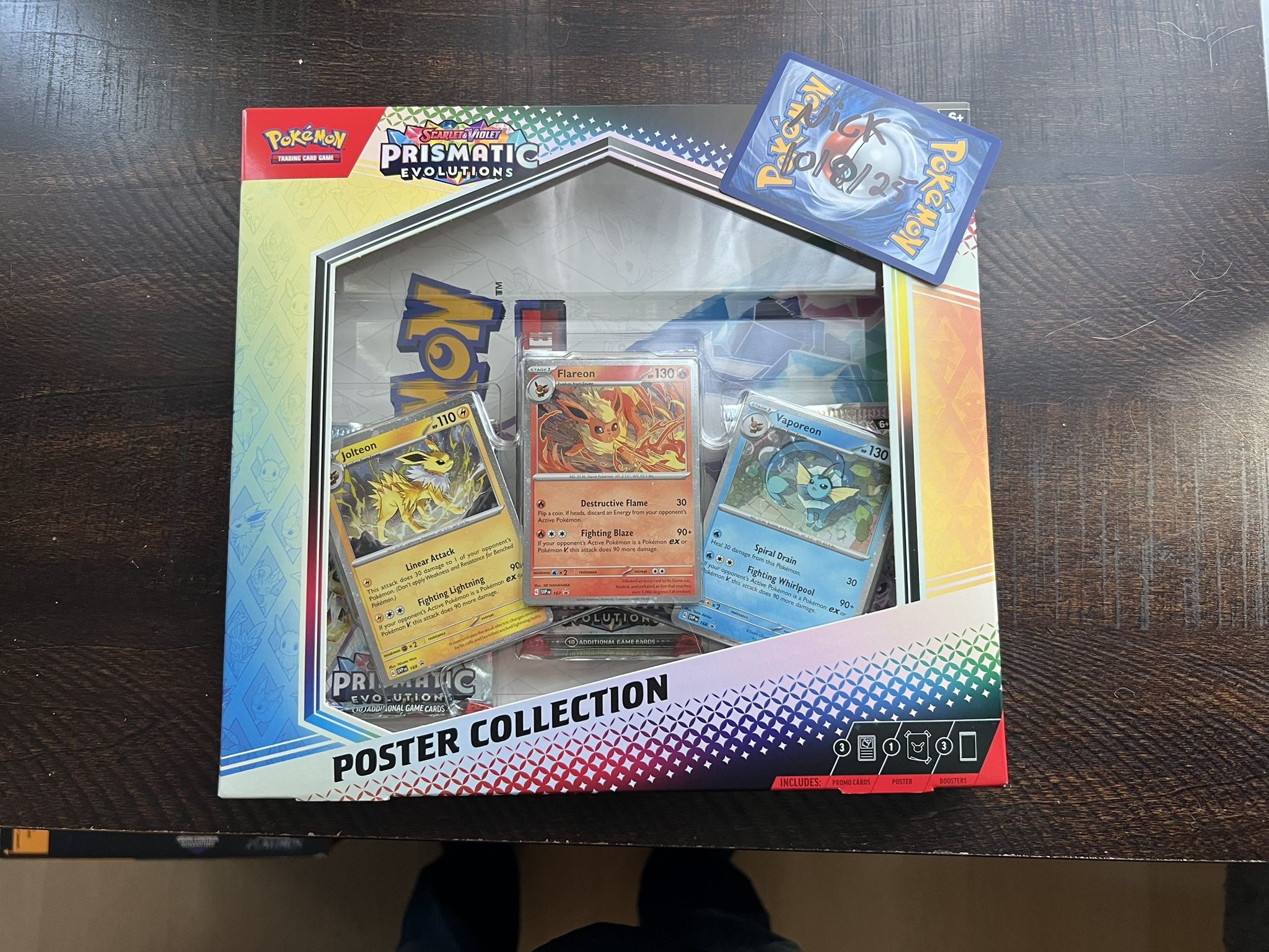 Pokemon Prismatic Evolutions Poster Collection!