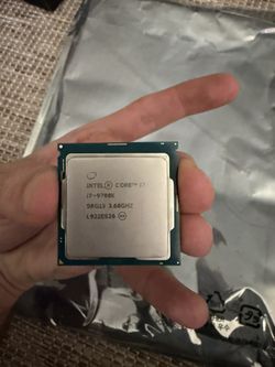 Intel i7-9700k CPU