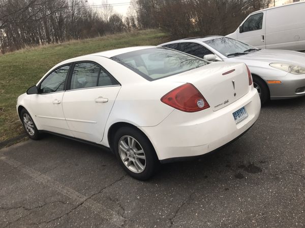 PONTIAC G6 2007 white 83000 miles $2000 for Sale in Hartford, CT - OfferUp