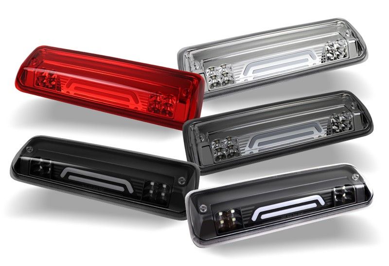 For 2004-2008 Ford F150 Smoke Lens LED Strip 3RD Third Brake Stop Light With Cargo Lamp -(4-TBL-F15004-3D-LED-SM
