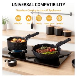 Ammeloo 21 PCs Pots And Pans Set