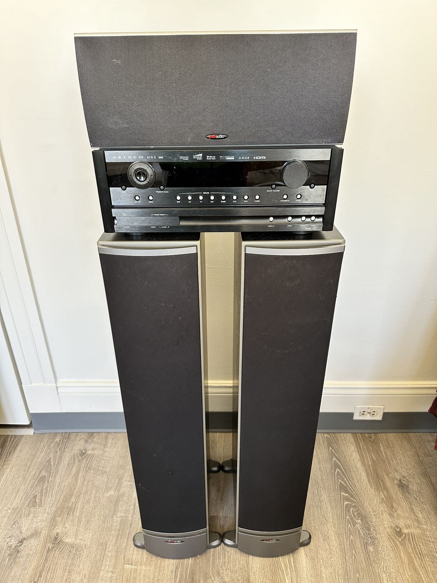 Polk Audio System    Paid $4k for it   Barely Used. Perfect Working Condition. Some cosmetic during the move 