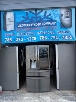 Nevera, Refrigerator LG, 36x28x69, Warranty 3 months, Delivery Available