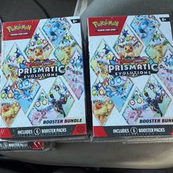 Pokemon Prismatic Evolution 5 Booster Bundles 