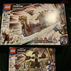 lego the goat boat And Attack On New Asgard 