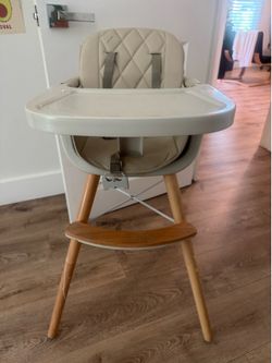 Beige High Chair