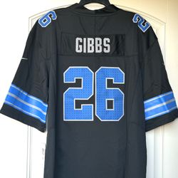 XL -  LIONS #26 JAHMYR GIBBS JERSEY
