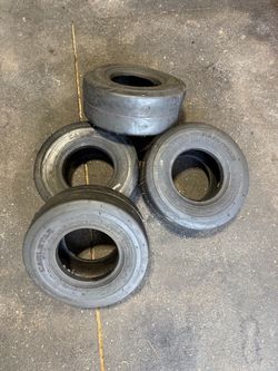 Carlstar Small Tires – Set of 4 11x4.00-5