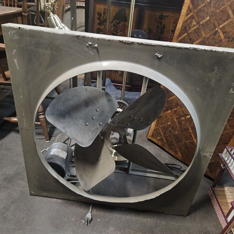Vintage Westinghouse Commercial Industrial Fan