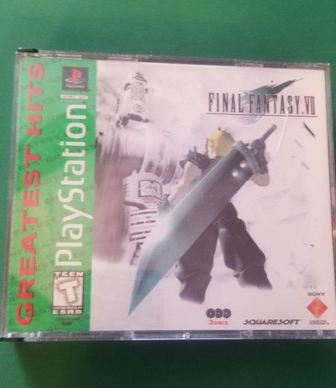 Final Fantasy 7 Playstation Ps1 