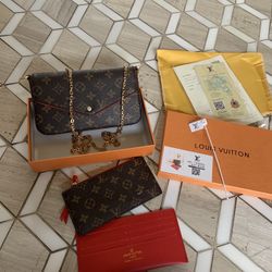 Crossbody And 2 Wallet 