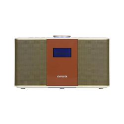 AIWA Exos-5 Wireless Speaker, Model: AI6008-PNKG, Gold, Like New