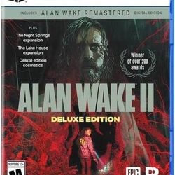 Alan Wake 2: Deluxe Edition - PS5