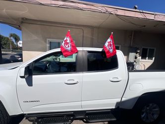 KC Chiefs window flags double-sided