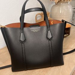 Tory Burch Perry Small Triple Compartment Tote