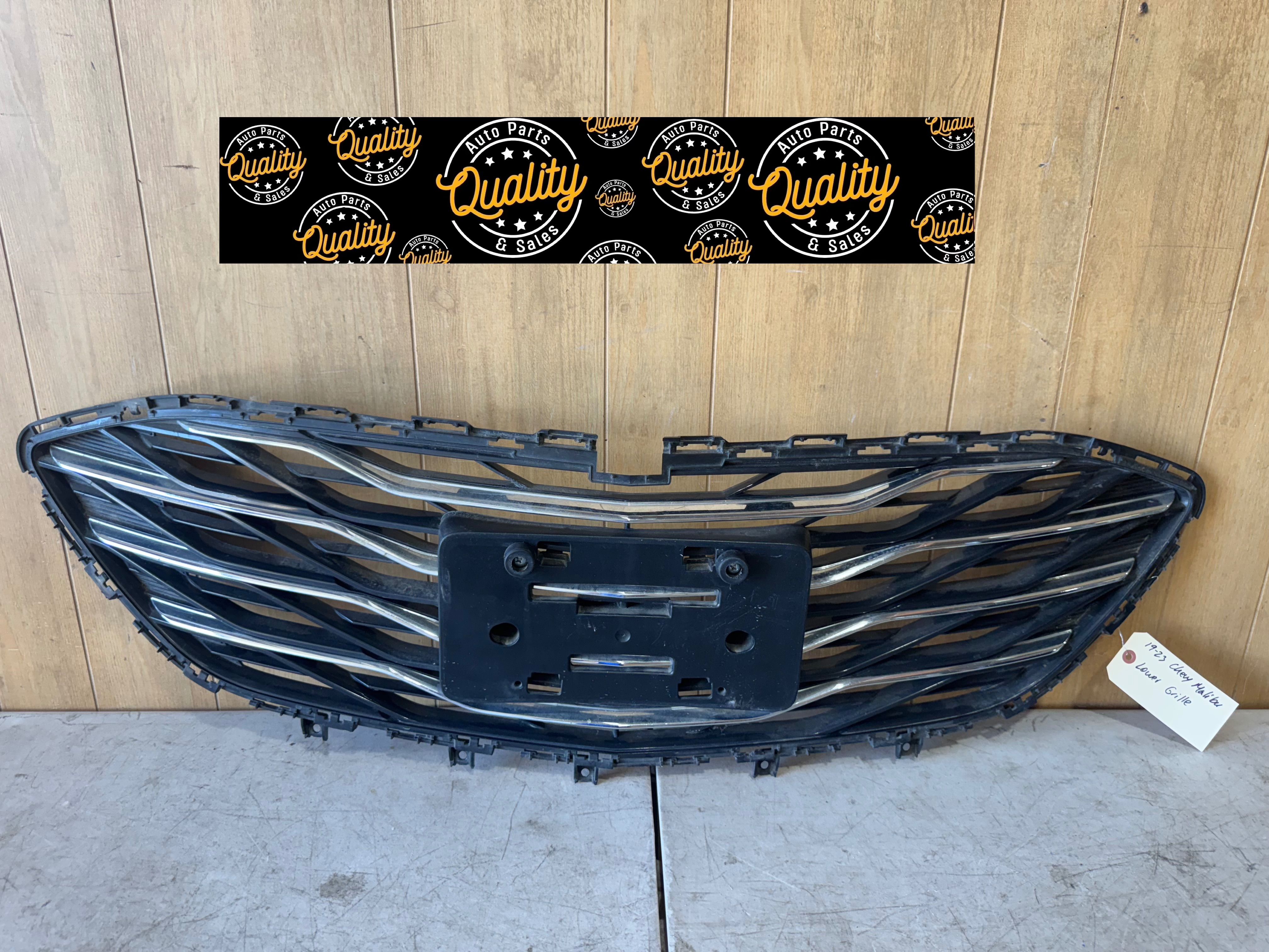 2019 2020 2021 2022 2023 Chevy Malibu Lower Grille