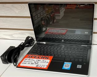 HP Pavilion X360 14” Touchscreen Laptop i5 10th Gen 256GB SSD 8GB RAM