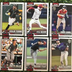 Diamondbacks baseball cards
