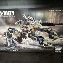 2015 Call of Duty Mega Bloks Atlas Mobile Turret Collector's Set New Sealed