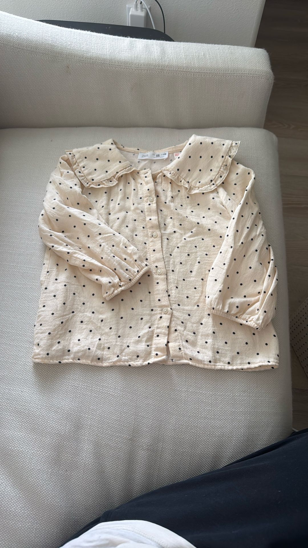 Zara Blouse Girls Size 4/5