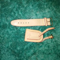Authentic Louis vuitton Tag And 2straps-both never Used