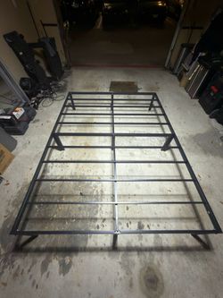 Like new,black queen size Bed frame