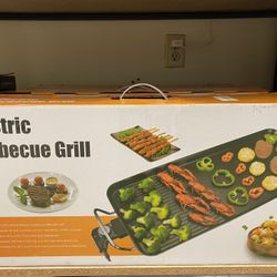 Nonstick Deluxe Electric Griddle BBQ Grill