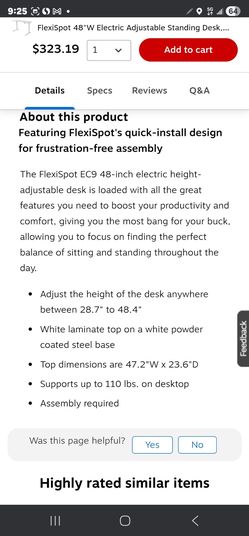 Flex spot premium sit stand
