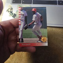 Reggie Sanders Baseball Card