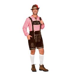 Men's Oktoberfest Red/brown Costume XL