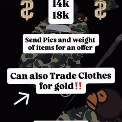 BUYING ALL GOLD send pics and info for offer