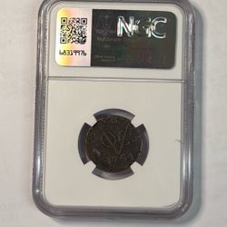 1754 New York Genuine Penny
