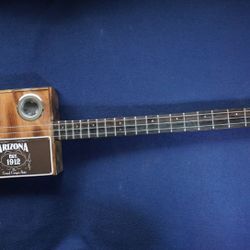 $159.00 “Raising  Cane In Arizona Rocker” 3 String Cigar Box Guitar $189.00