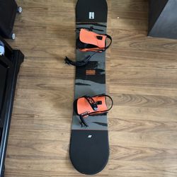 k2 standard 2023 board 152cm  +medium union str stage 5 duraflex bindings 