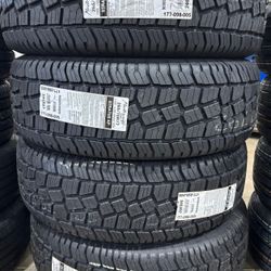 (4) - 265/70/17 Mastercraft Stratus AP Tires