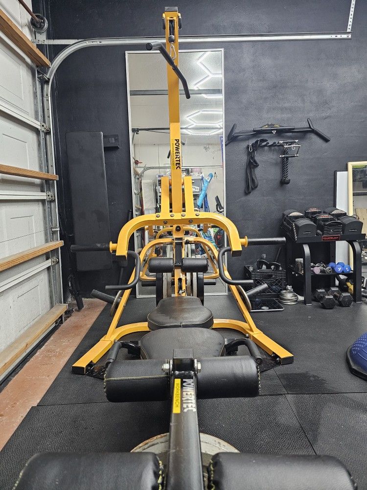 Powertech All In One Gym & PRx Folding Squat Rack