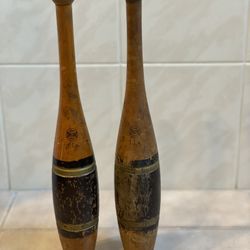 Antique Juggling /Exercise Pins 