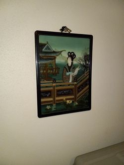 Japanese Glass Painting