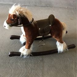 Plush Rocking Horse